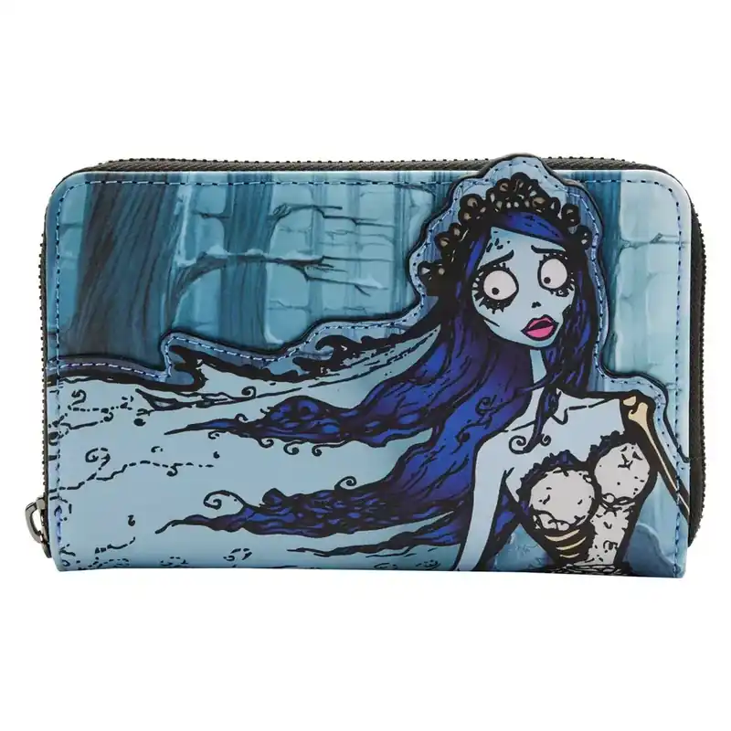 Vedd meg online Loungefly The Corpse Bride Emily Forest körbe cipzáras pénztárca