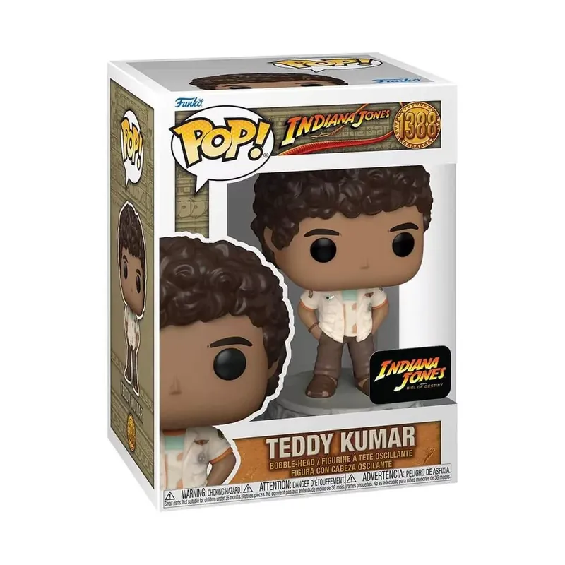 Újdonság Funko POP! Movies Indiana Jones and the Dial of Destiny - Teddy Kumar figura