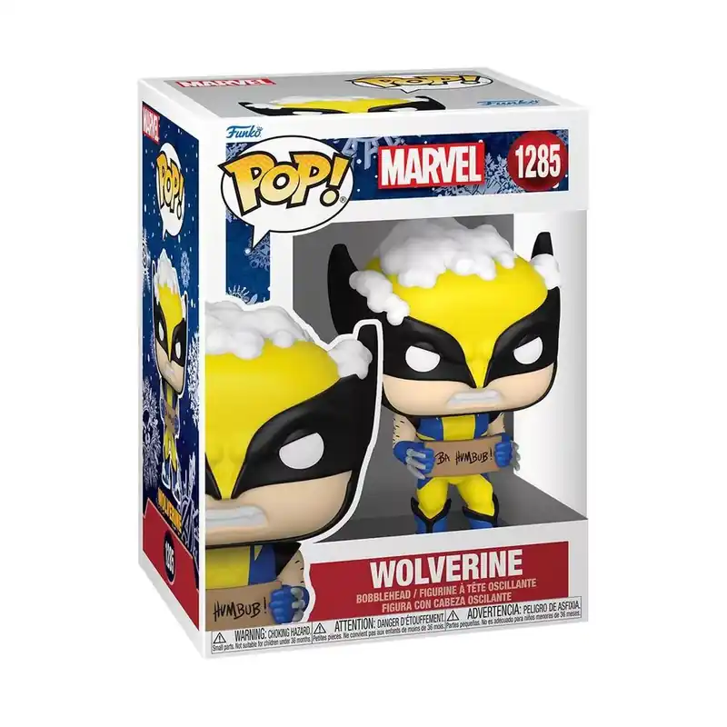 Népszerű Funko POP! Marvel Holiday - Wolverine w/ Sign figura