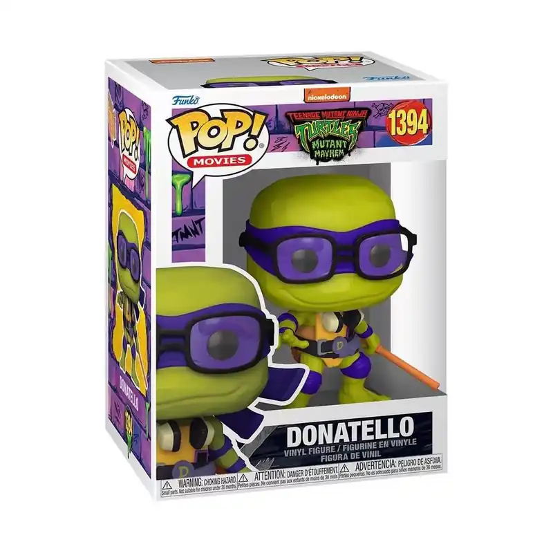 Funko POP! Movies TMNT - Donatello figura Vedd meg most