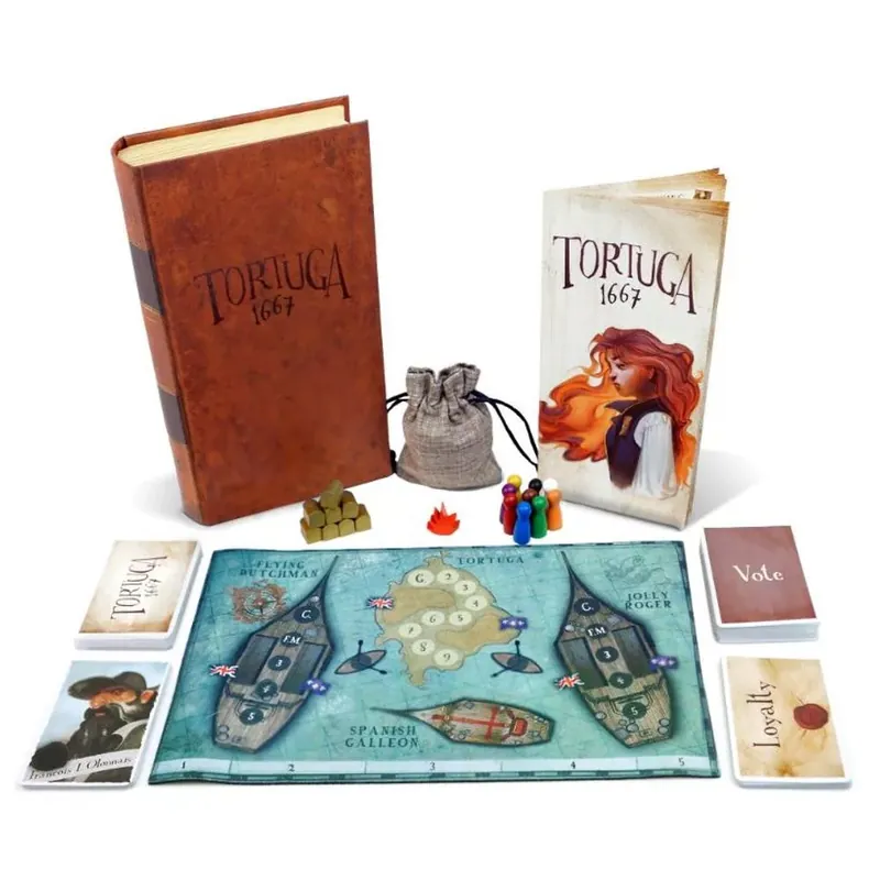 Szuper ajánlat Tortuga 1667 társasjáték, angol nyelvű