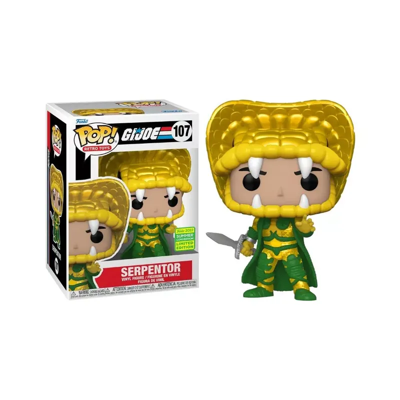 Funko Pop! Retro Toys G.I. Joe - Serpentor 107 Outlet