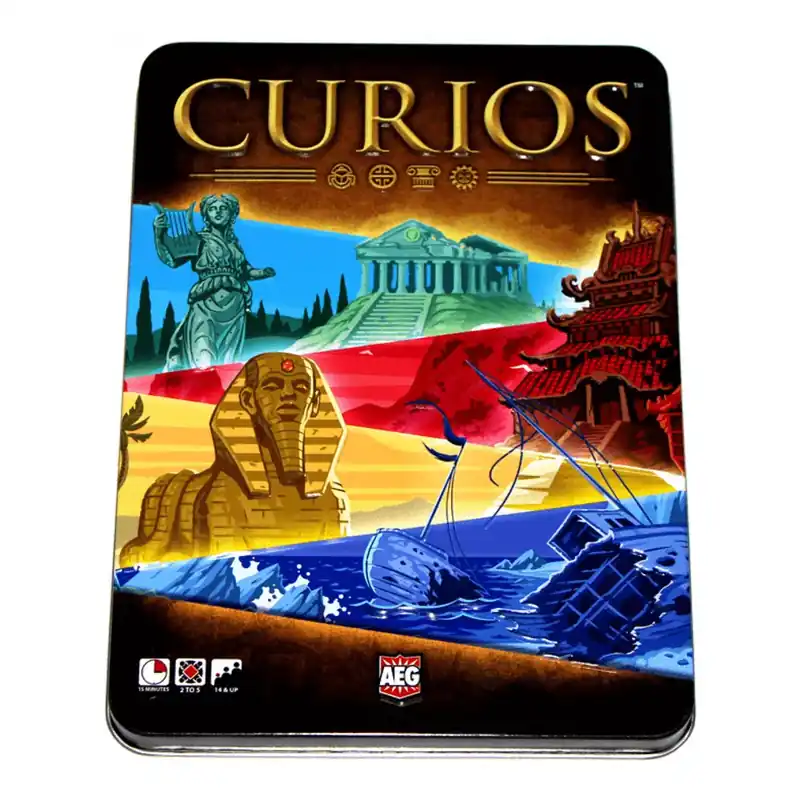 Curios társasjáték, angol nyelvű Csak ma