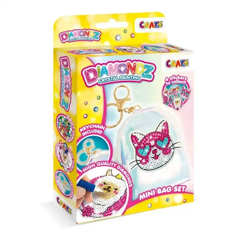 Biztonságos vásárlás Craze DIAMONDZ - Minitáska szett