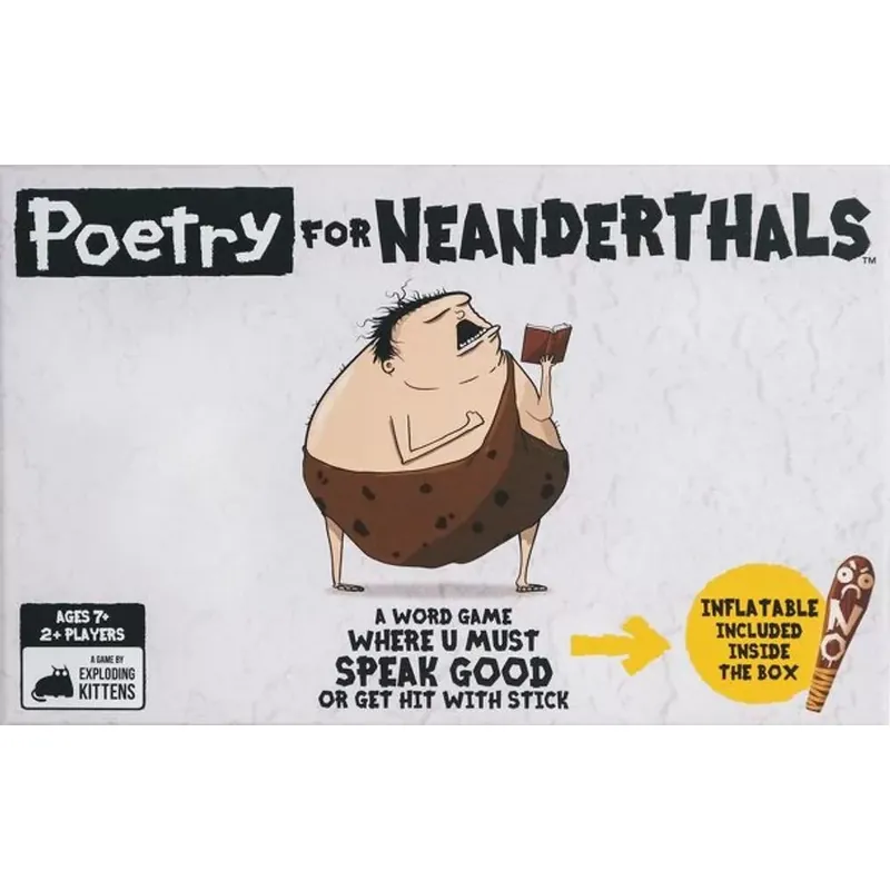 Poetry for Neanderthals társasjáték, angol nyelvű Legkelendőbb