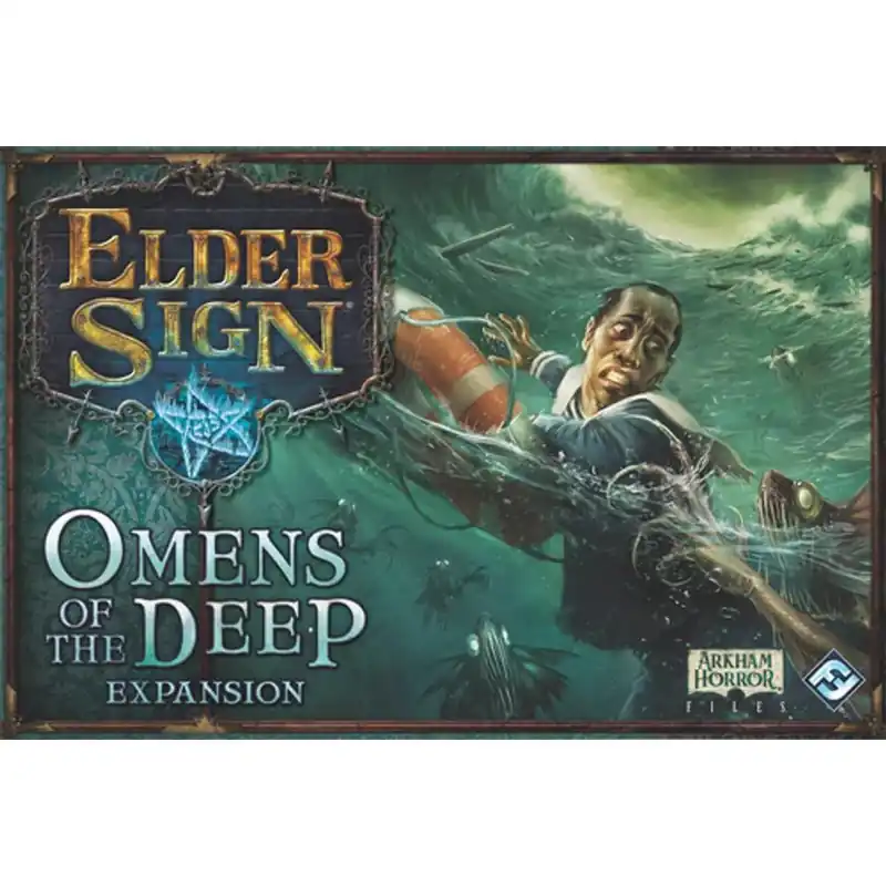 Elder Sign Omens of the Deep társasjáték kiegészítő, angol nyelvű Akció