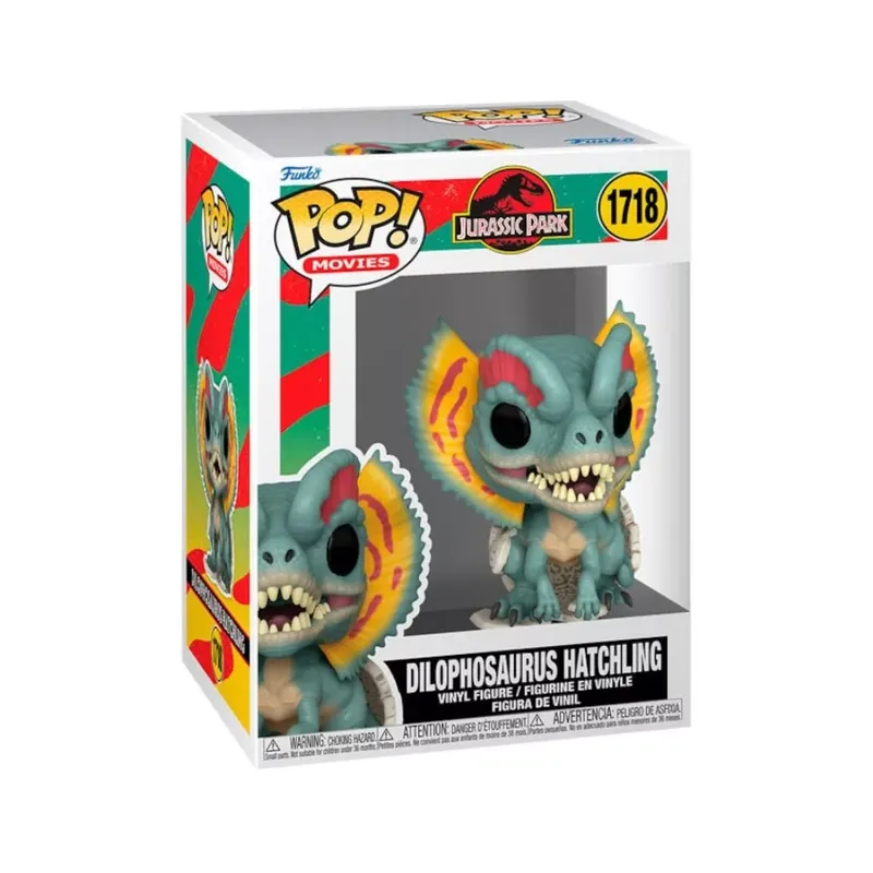 Biztonságos fizetés Funko POP! Movies Jurassic Park Hatchling - Dilophosaurus