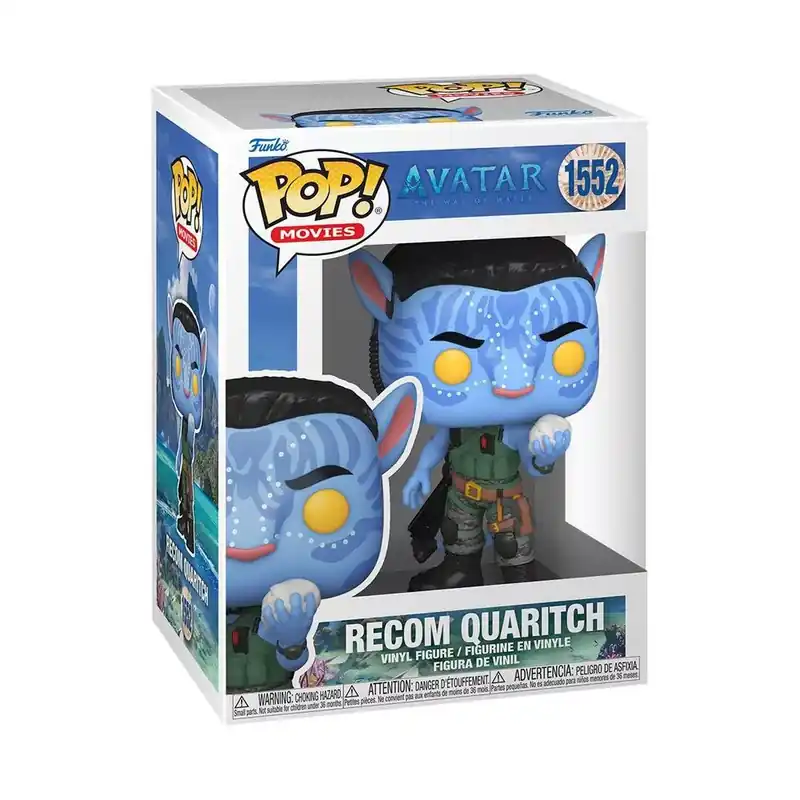 Azonnali szállítás Funko POP! Movies Avatar The Way of Water - Recom Quaritch figura