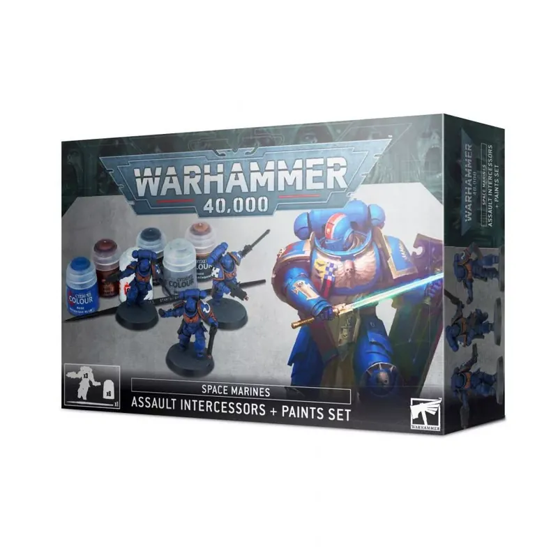 Biztonságos fizetés Assault Intercessors festékek