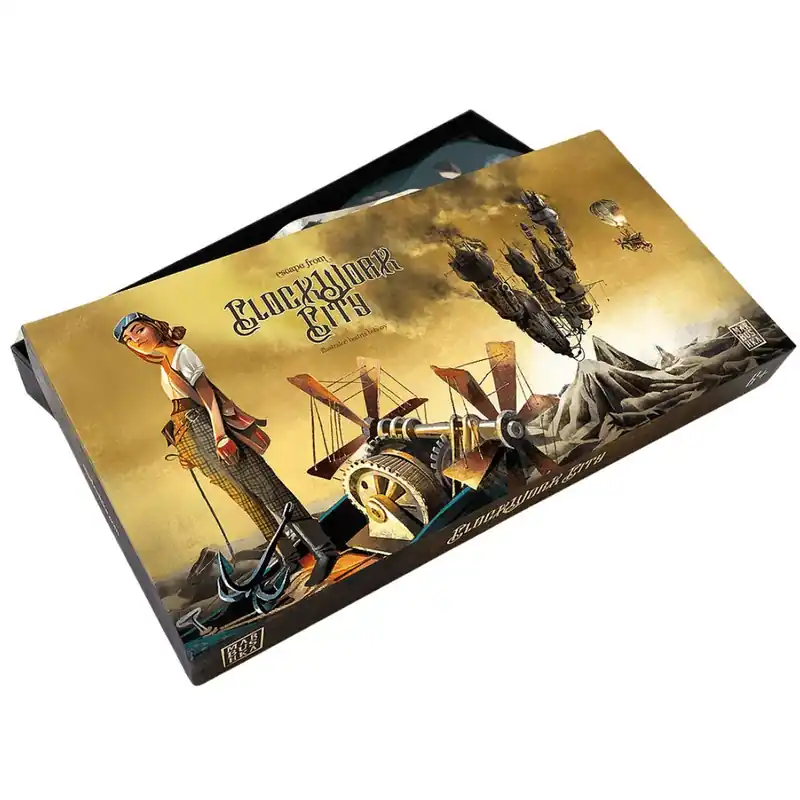 Újdonság Marbushka Clockwork City társasjáték (magyar szabállyal)