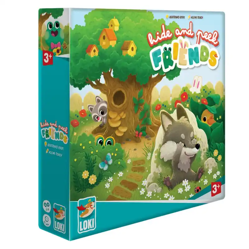 Azonnal elérhető Hide and Peek Friends társasjáték, angol nyelvű