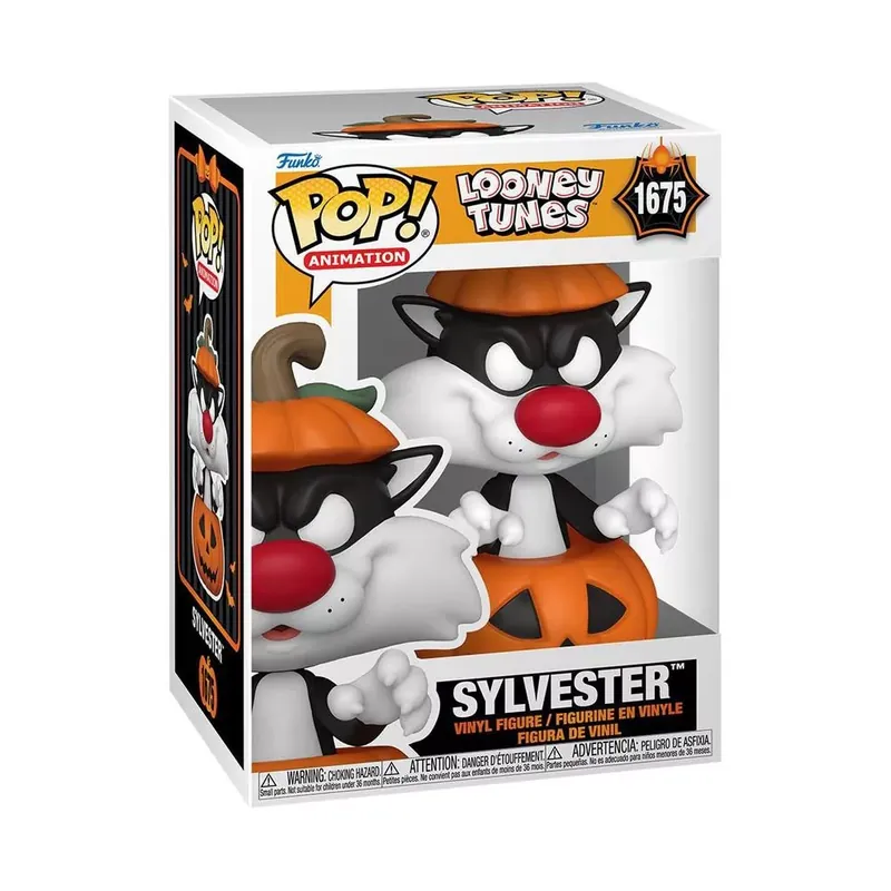 Funko POP! Animation Looney Tunes - Sylvester w/Pumpkin figura 1675 Legjobb ár