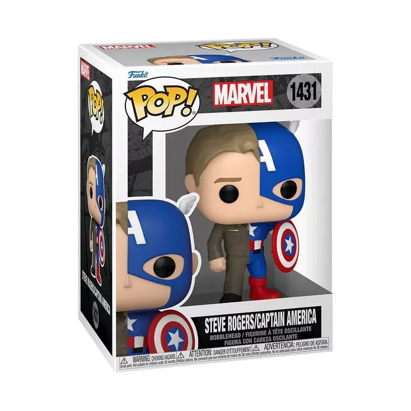 Funko POP! Marvel Split - Steve Rogers/Captain America figura 1431 Alacsony ár