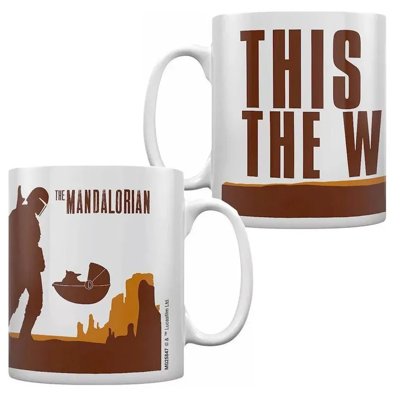 Legnépszerűbb Star Wars The Mandalorian (THIS IS THE WAY) bögre