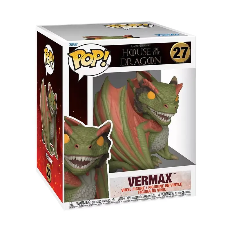 Funko POP! Super House of the Dragon S4 - Vermax figura Alacsony ár