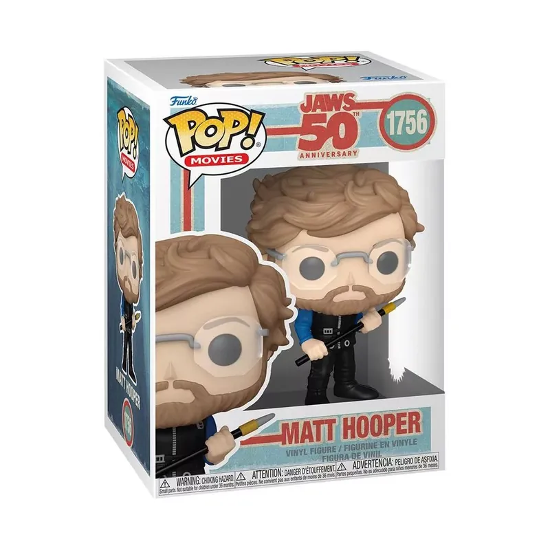 Expressz kézbesítés Funko POP! Movies Jaws S3 - Matt Hooper figura