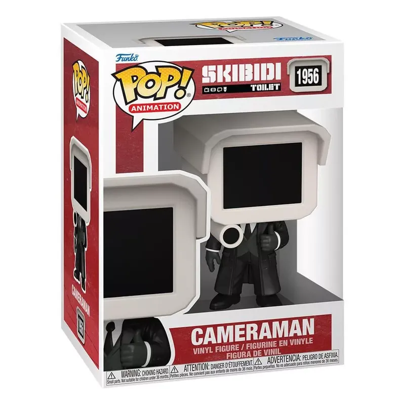 Funko POP! Skibidi Toilet - Cameraman figura Kihagyhatatlan ajánlat