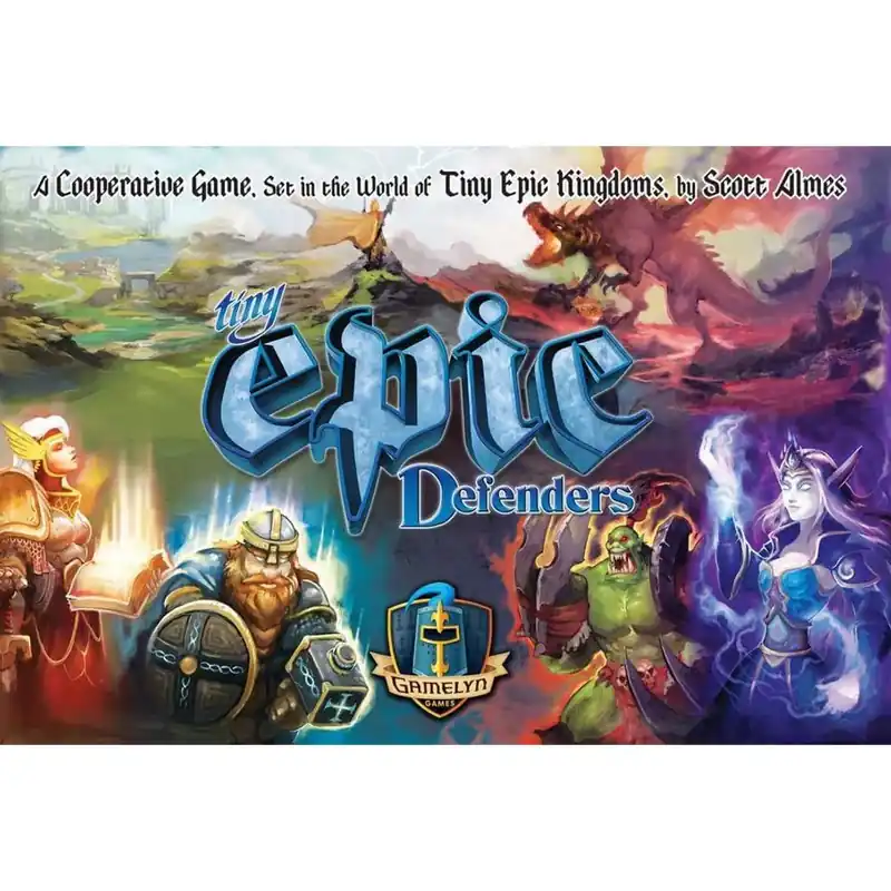 Azonnal elérhető Tiny Epic Defenders társasjáték, angol nyelvű