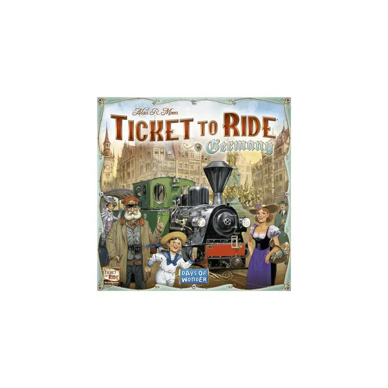 Ticket to Ride Germany társasjáték, angol nyelvű Expressz kézbesítés