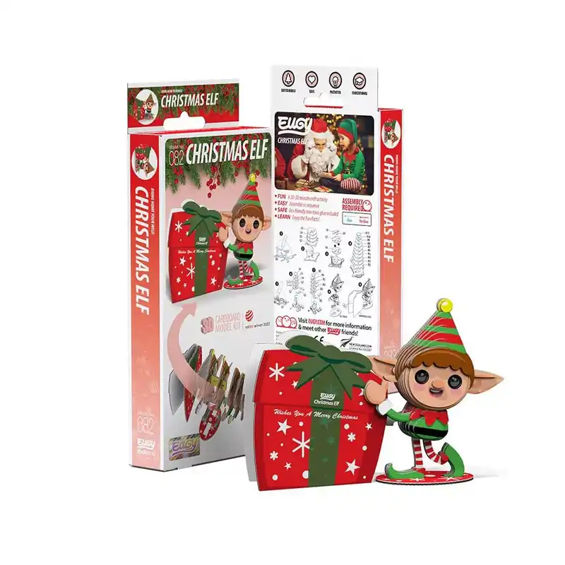 EUGY Karácsonyi Manó puzzle 3D puzzle Szuper akció
