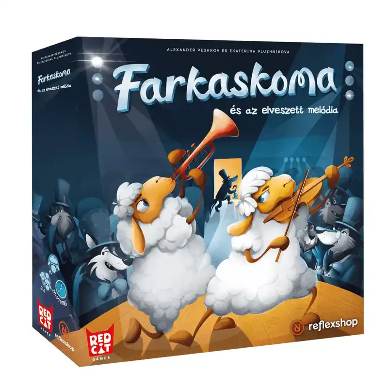 Farkaskoma és az elveszett melódia társasjáték Korlátozott ajánlat
