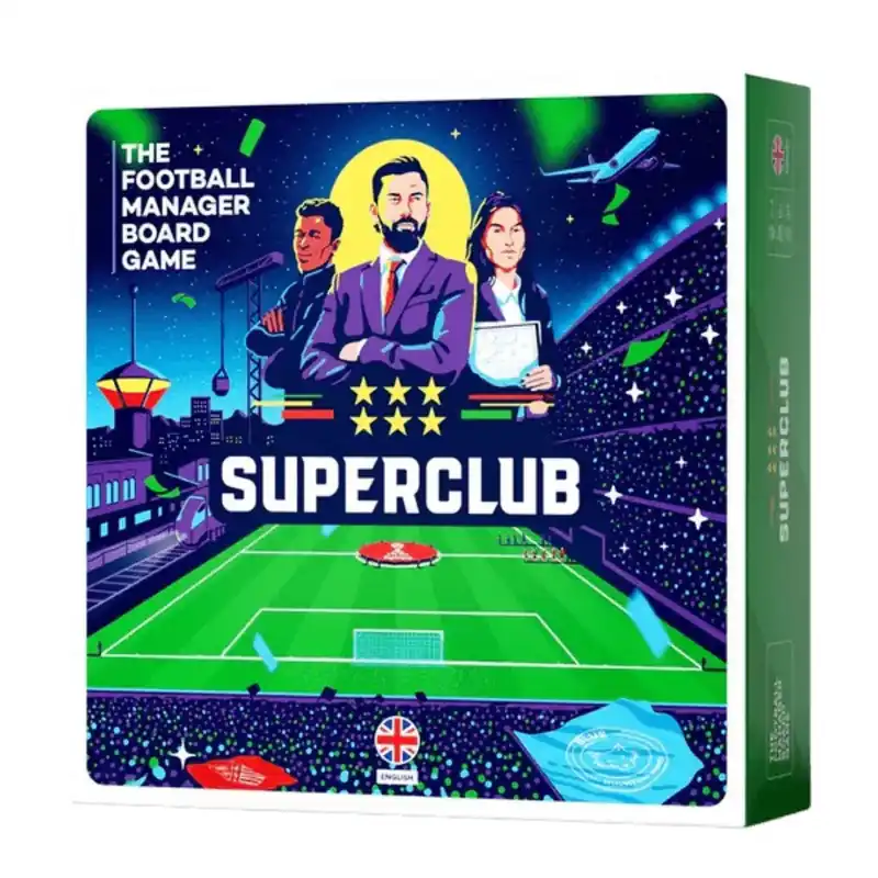 Superclub társasjáték, angol nyelvű Gyors szállítás