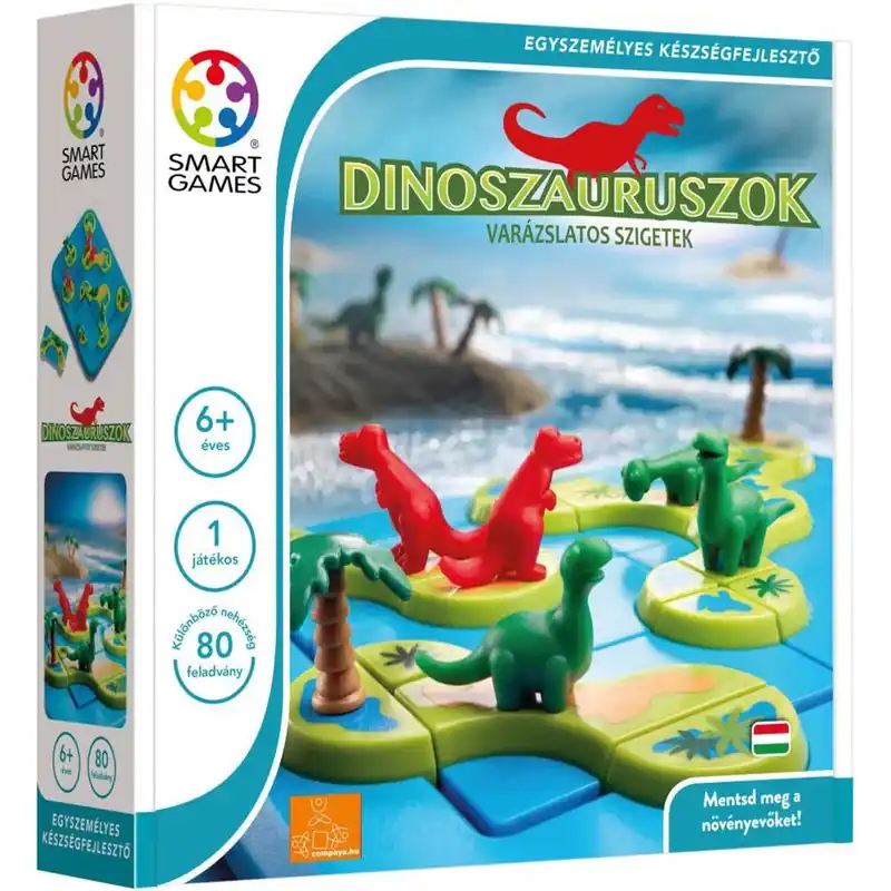 Legnépszerűbb Smart Games Dinoszauruszok - Varázslatos szigetek társasjáték