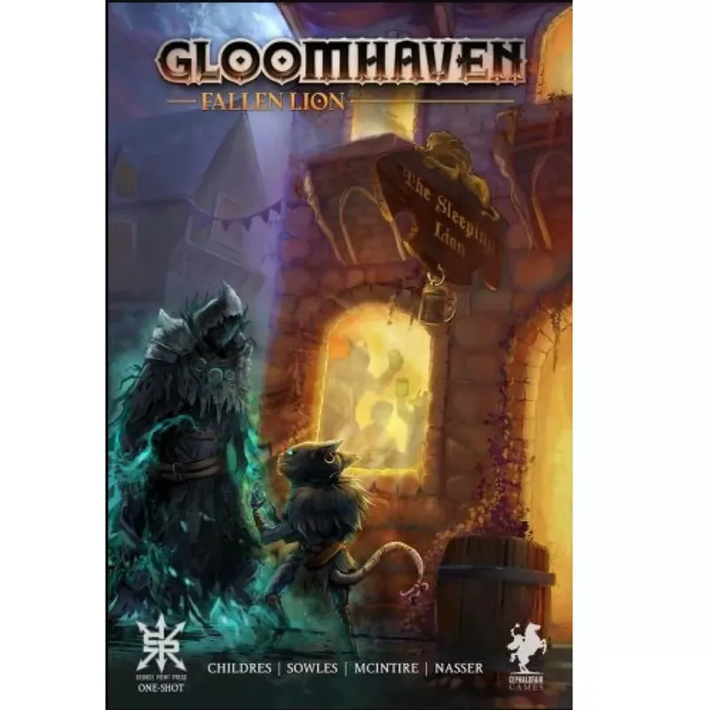 Gloomhaven Fallen Lion képregény Gyors szállítás