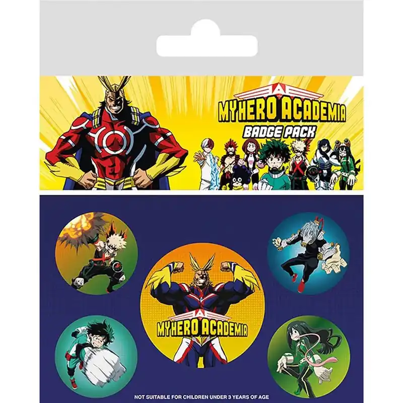 My Hero Academia kitűző szett Bestseller
