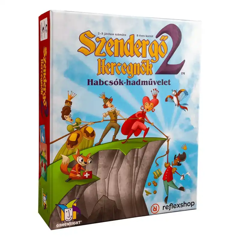 Szendergő hercegnők 2 Habcsók-hadművelet társasjáték Újdonság