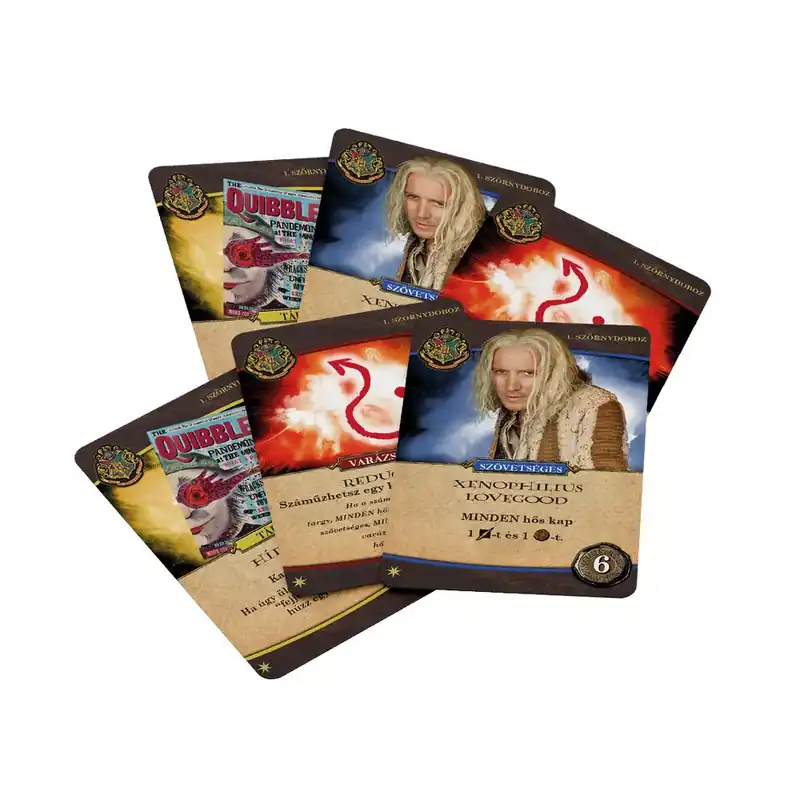 Kedvezményes ár Harry Potter Roxforti csata - Szörnyek Szörnyű könyve promó kártyák