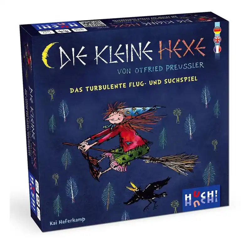 Azonnal elérhető Die kleine Hexe multinyelvű társasjáték