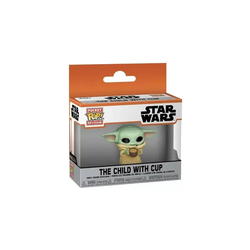 Ne maradj le Funko POP! Mandalorian - Child w/Cup kulcstartó