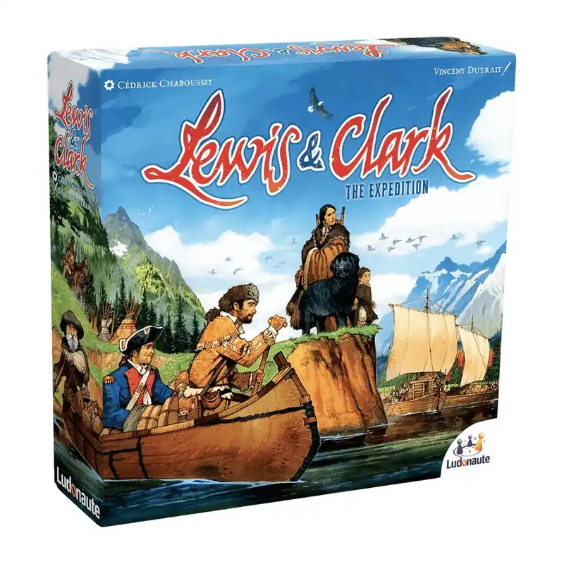 Lewis & Clark The Expedition társasjáték, angol nyelvű Gyors kiszállítás
