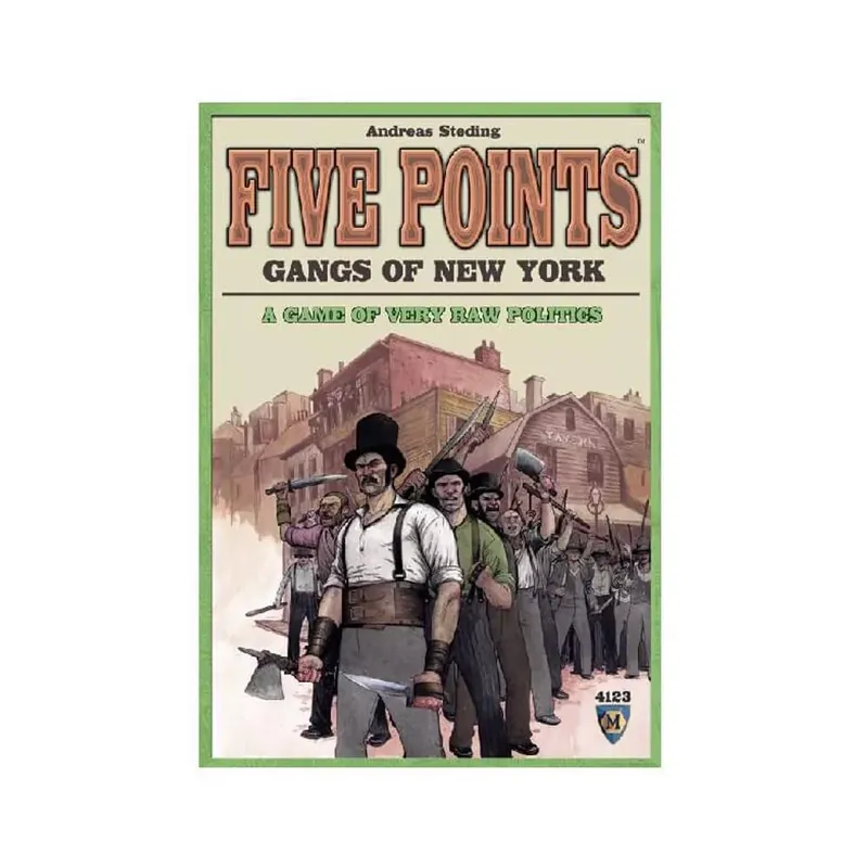 Biztonságos fizetés Five Points - Gangs of New York társasjáték, angol nyelvű