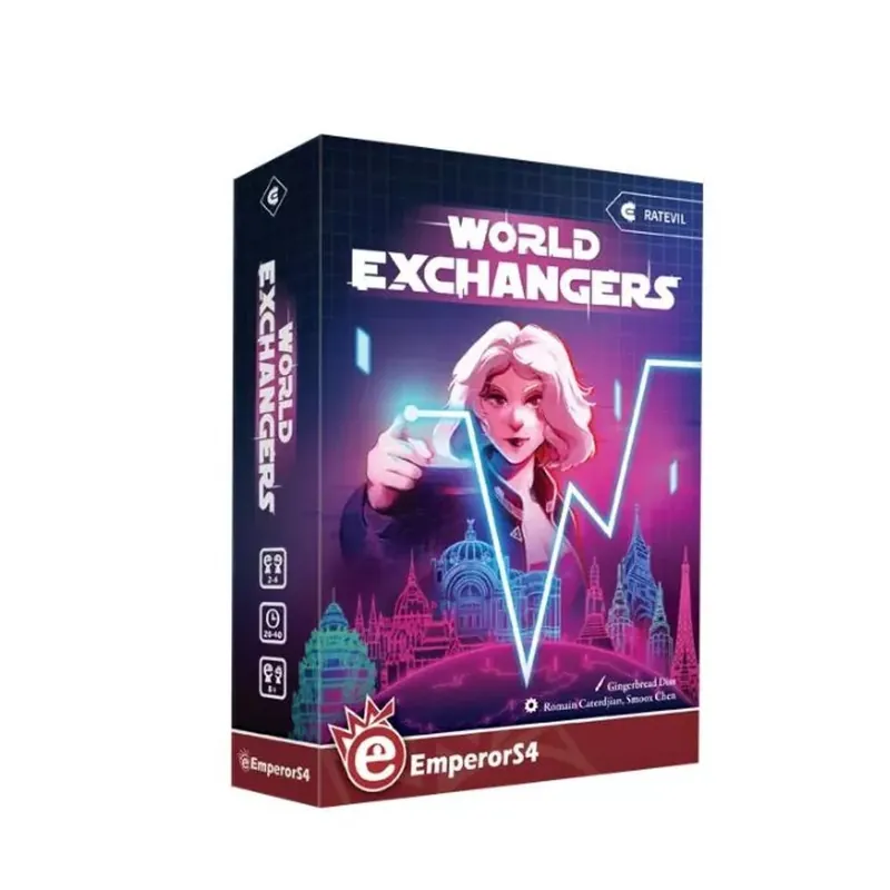 World Exchangers társasjáték, angol nyelvű Azonnali szállítás