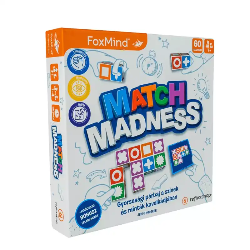 Biztonságos fizetés Match Madness társasjáték