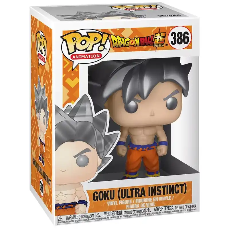 Végkiárusítás Funko Pop! Animation Dragon Ball Super - Goku (Ultra Instinct) figura 386