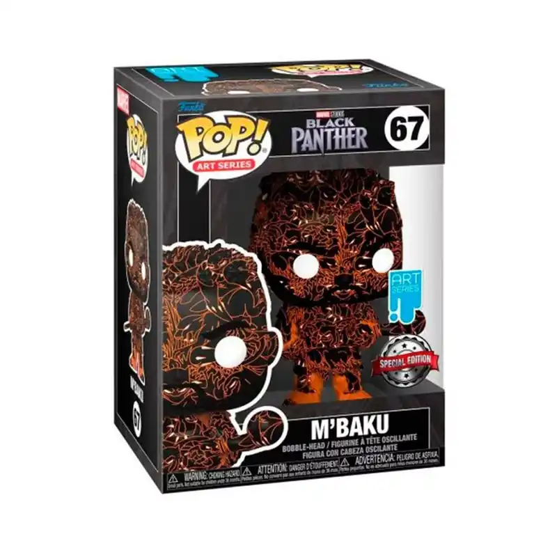 Prémium Funko Pop! Marvel Marvel Black Panther Legacy S1 - M‘Baku figura 67