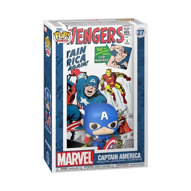 Ne maradj le Funko POP! Comic Cover Marvel - Captain America figura 27