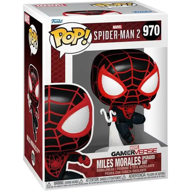Csak ma Funko POP! Games Spider-Man 2 - Miles Morales figura