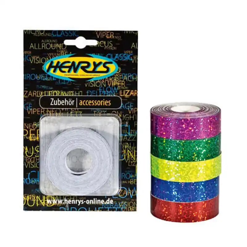 Henry‘s Glitter dekorszalag, 10m, sárga Vedd meg online