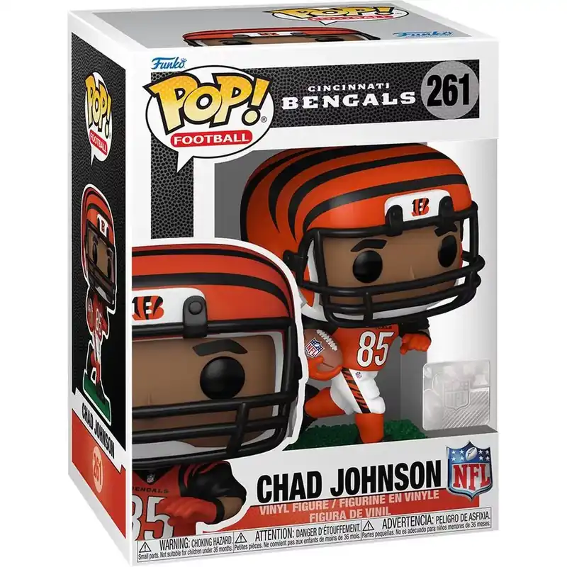 Legnépszerűbb Funko POP! NFL Bengals - Chad Johnson (85) figura