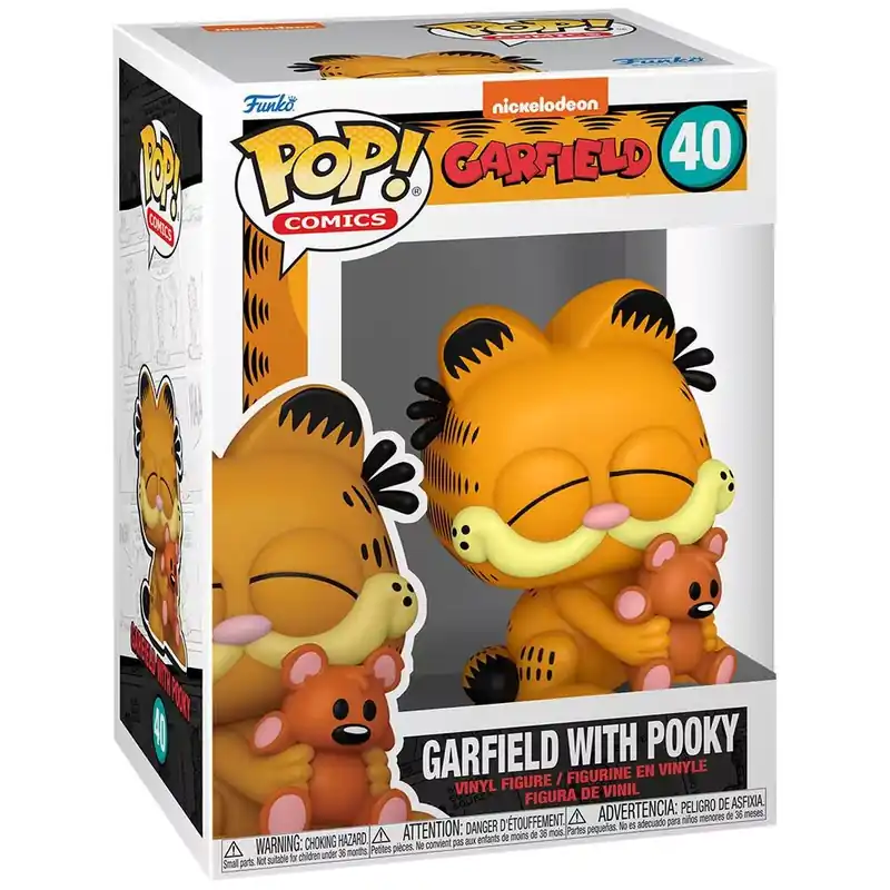 Újdonság Funko POP! TV Garfield - Garfield w/Pookie figura 40