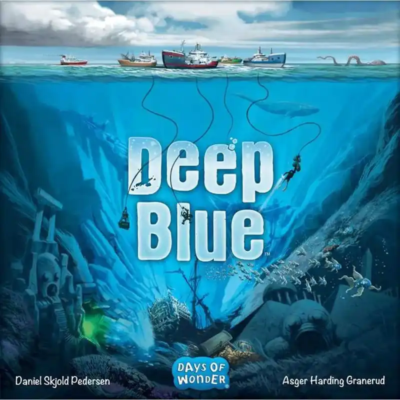 Alacsony ár Deep Blue társasjáték, angol nyelvű