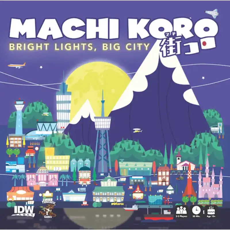 Machi Koro Bright Lights, Big City angol nyelvű társasjáték Kedvezmény