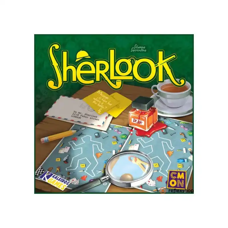 Népszerű Sherlock társasjáték, angol nyelvű