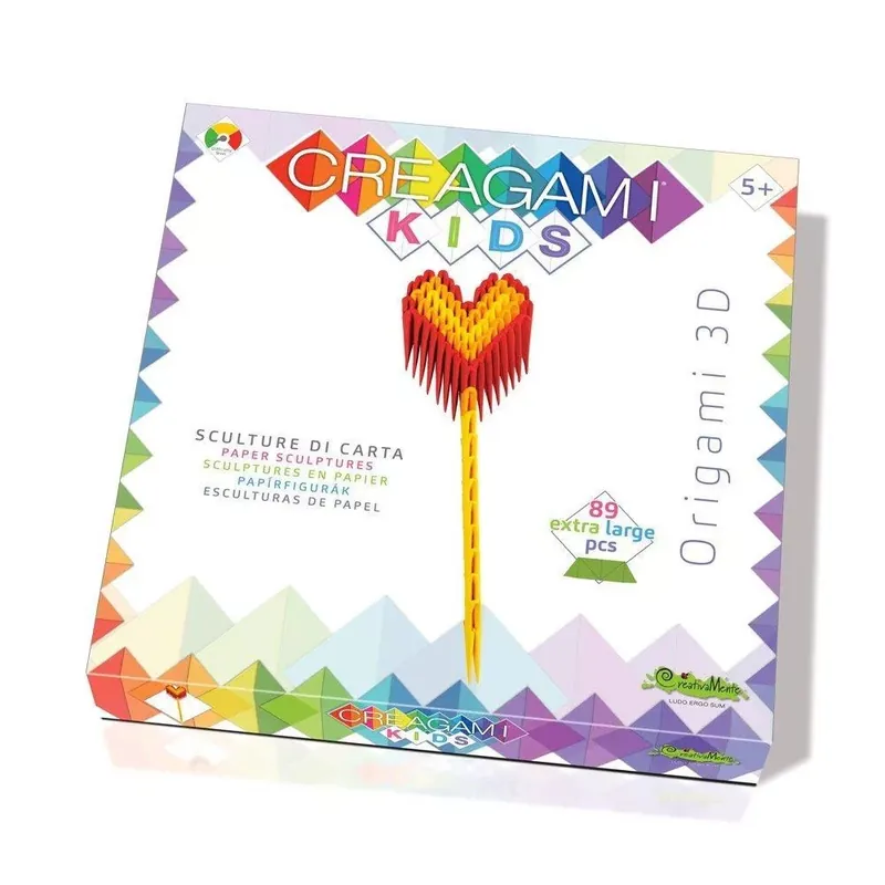 Alacsony ár Creagami Kids-3D origami készlet, Szív