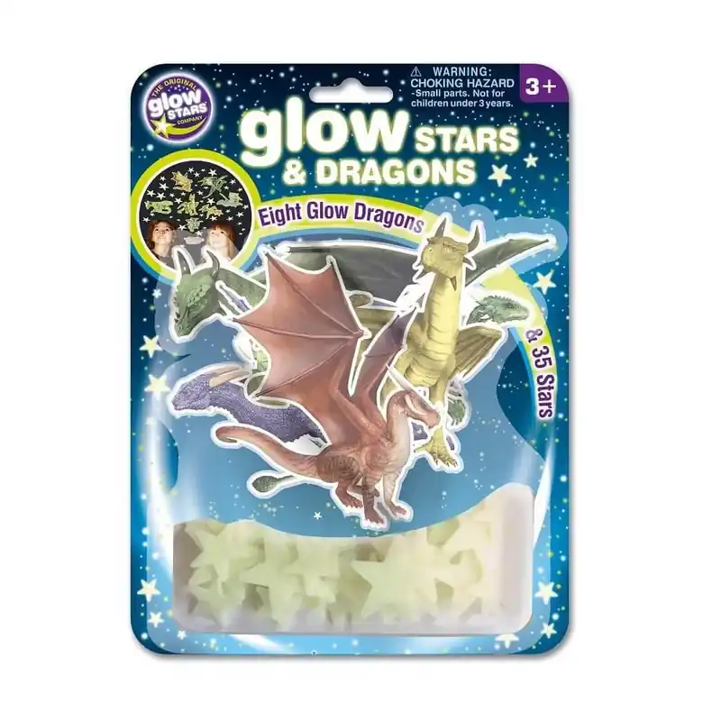 Glow Csillagok és sárkányok foszforeszkáló matrica szett Vedd meg online