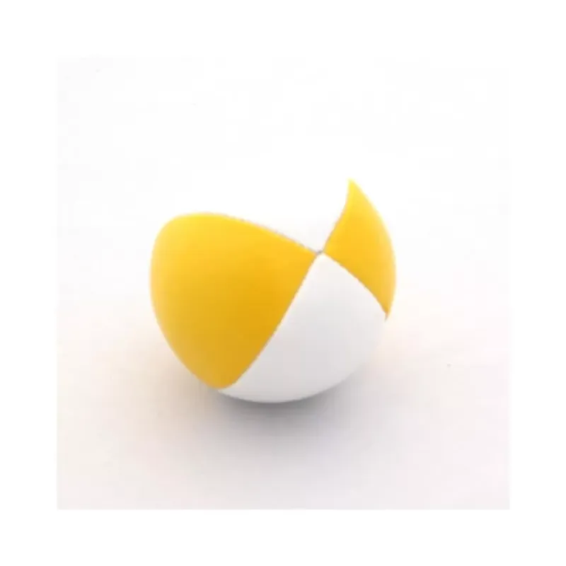 Play Eco zsonglőrlabda 65mm, 120g, fehér-sárga Kiárusítás